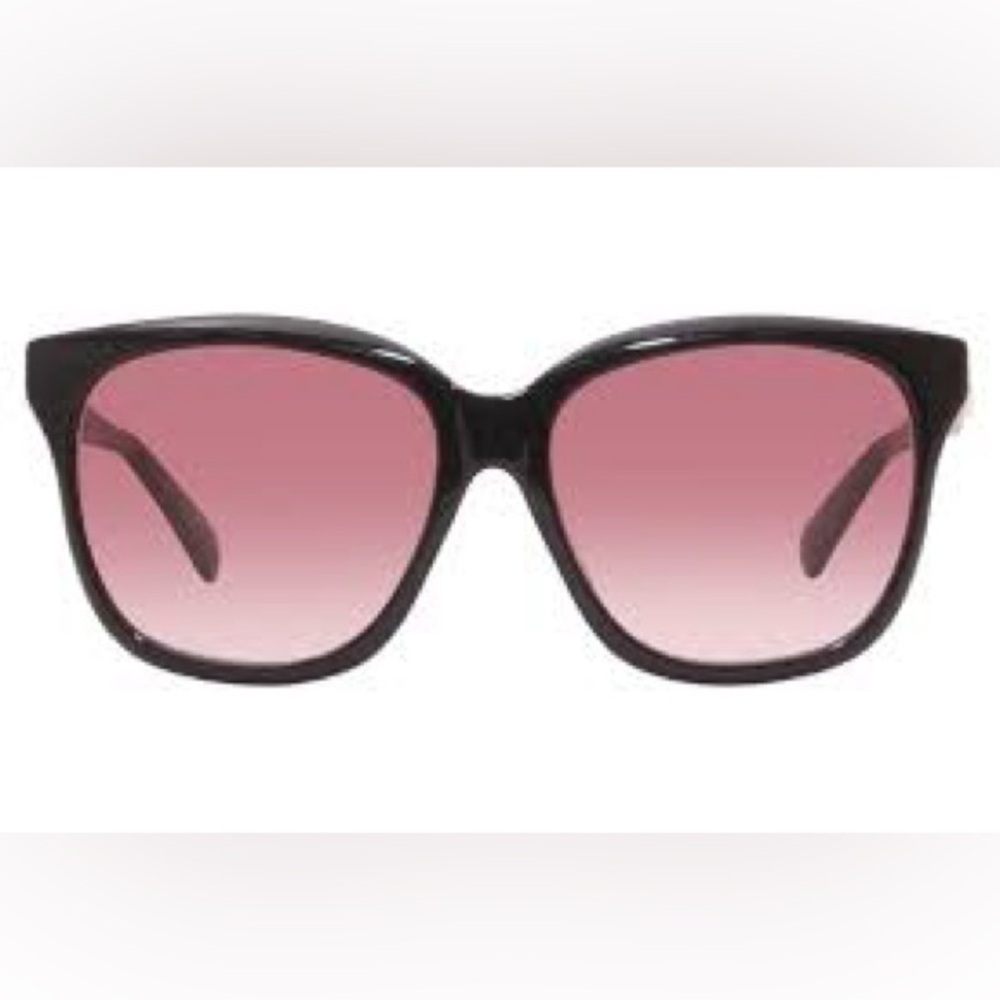 New Gucci SA08008SA - black subtle cat eye sunglasses